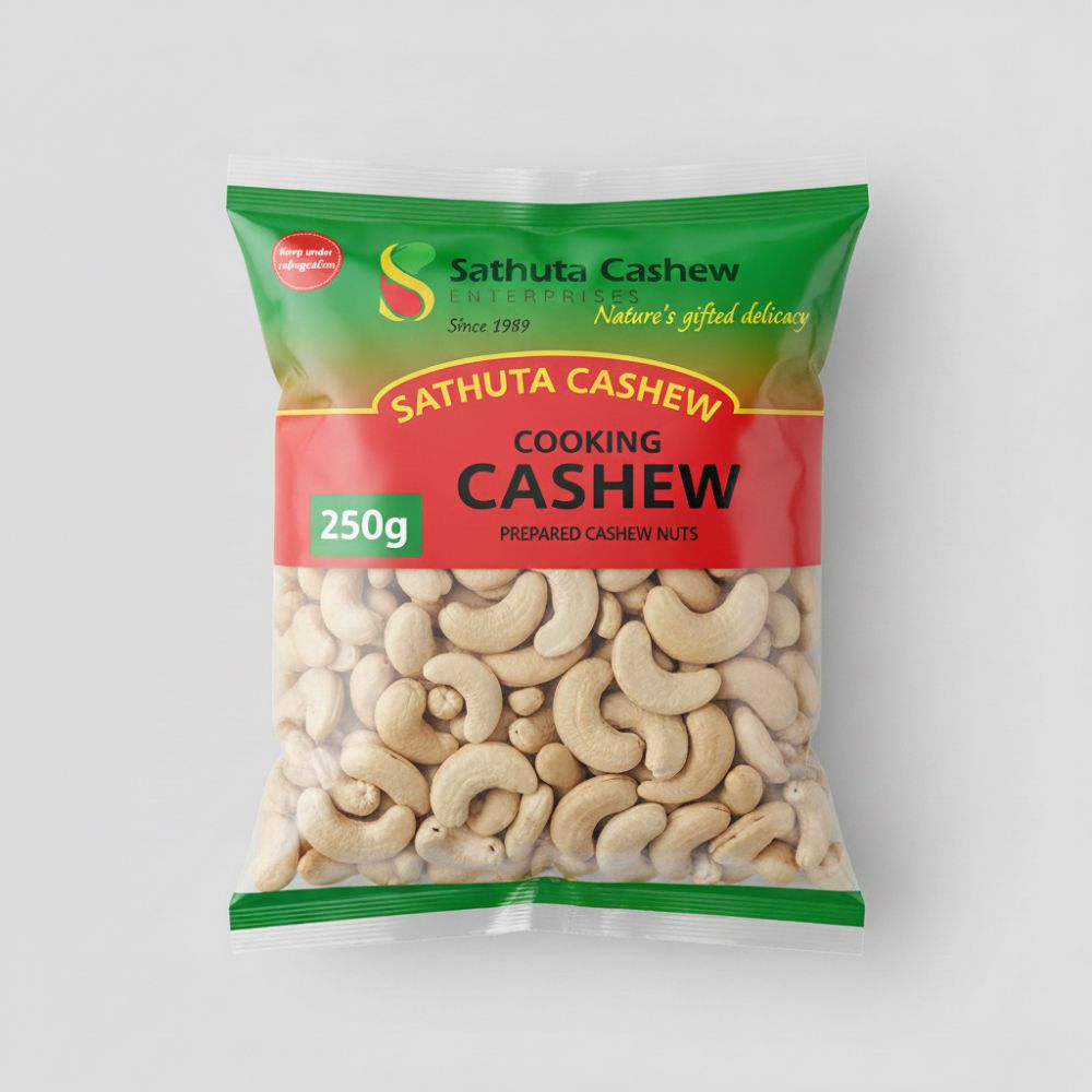 Cooking full nut cashew